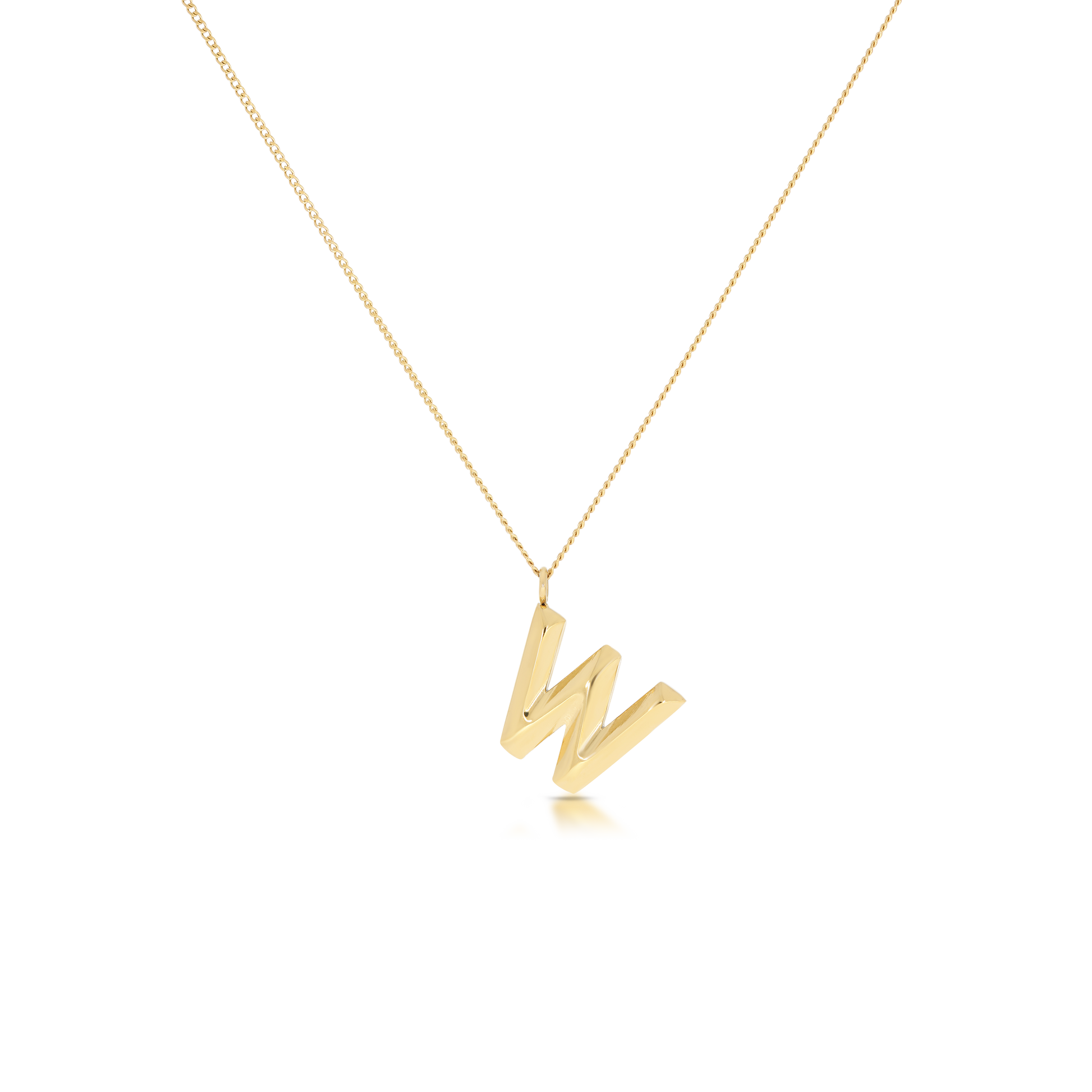 Chunky Letter Necklace (8106529587468)
