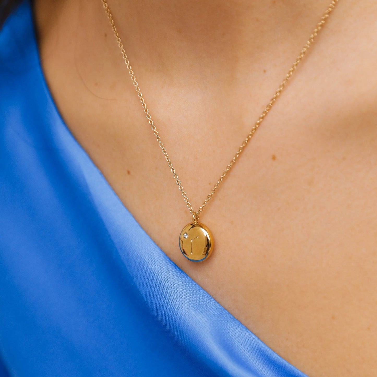 Aries Constellation Necklace (6691560783985) (8086713958668)