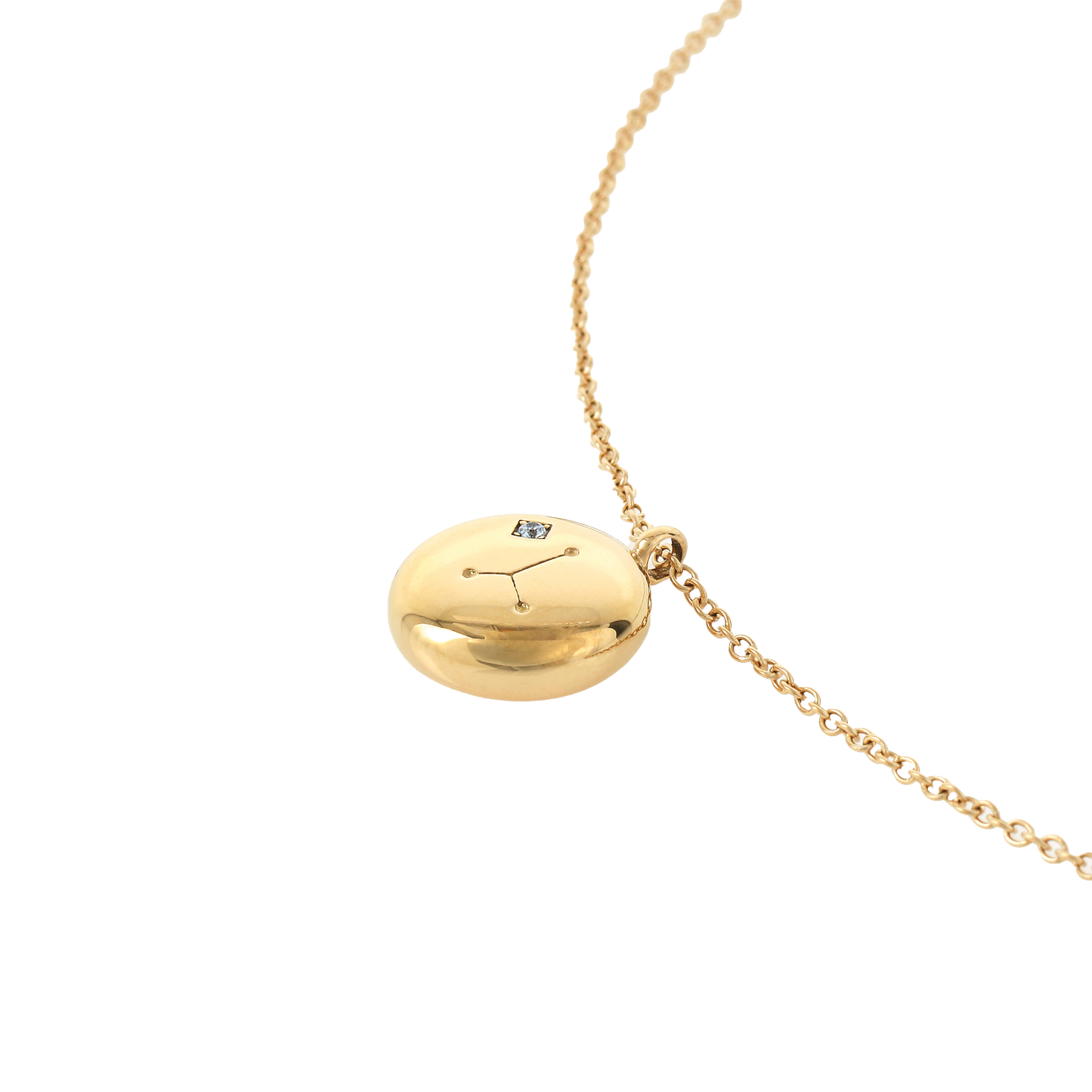 Cancer Constellation Necklace (6691561701489)