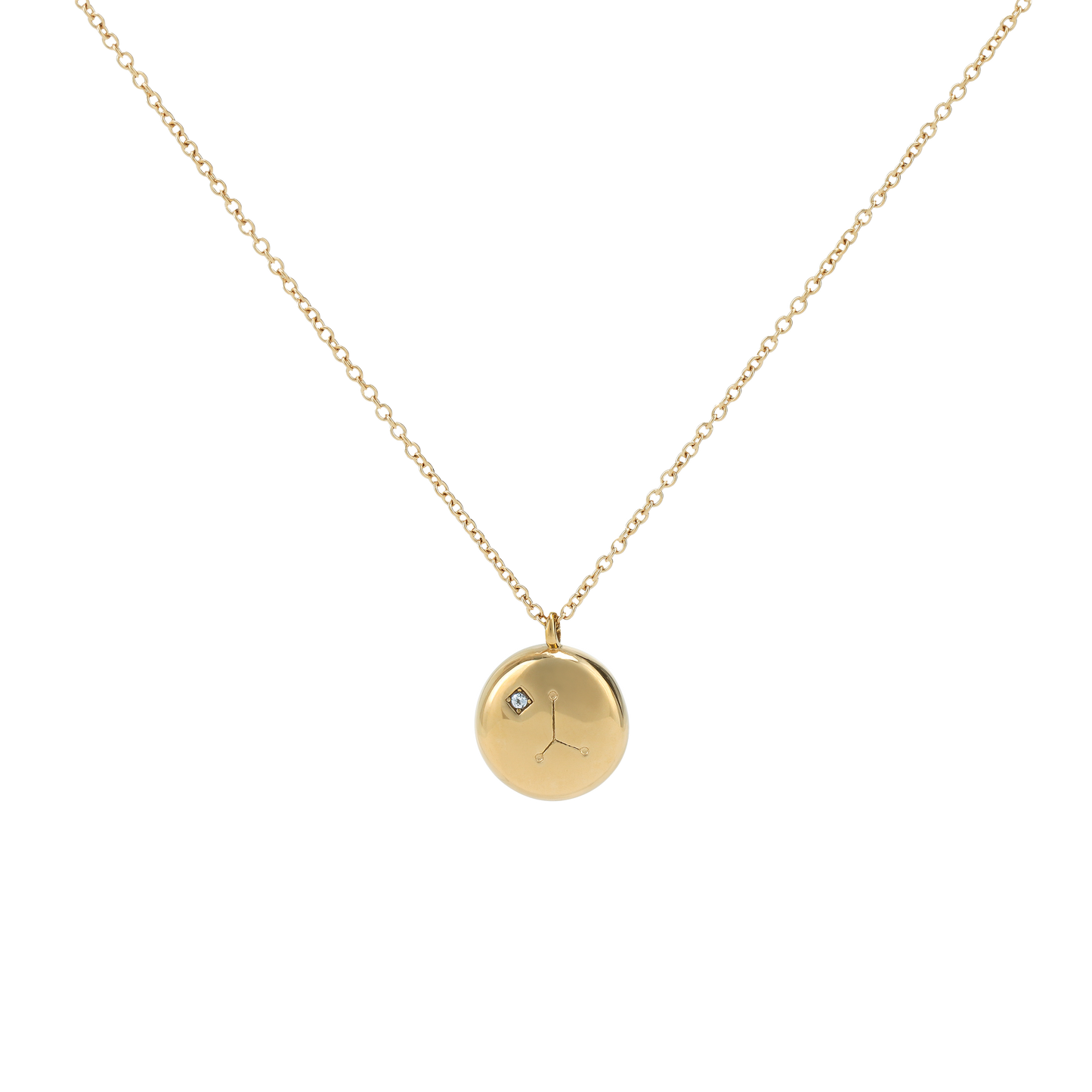 Cancer Constellation Necklace (6691561701489)