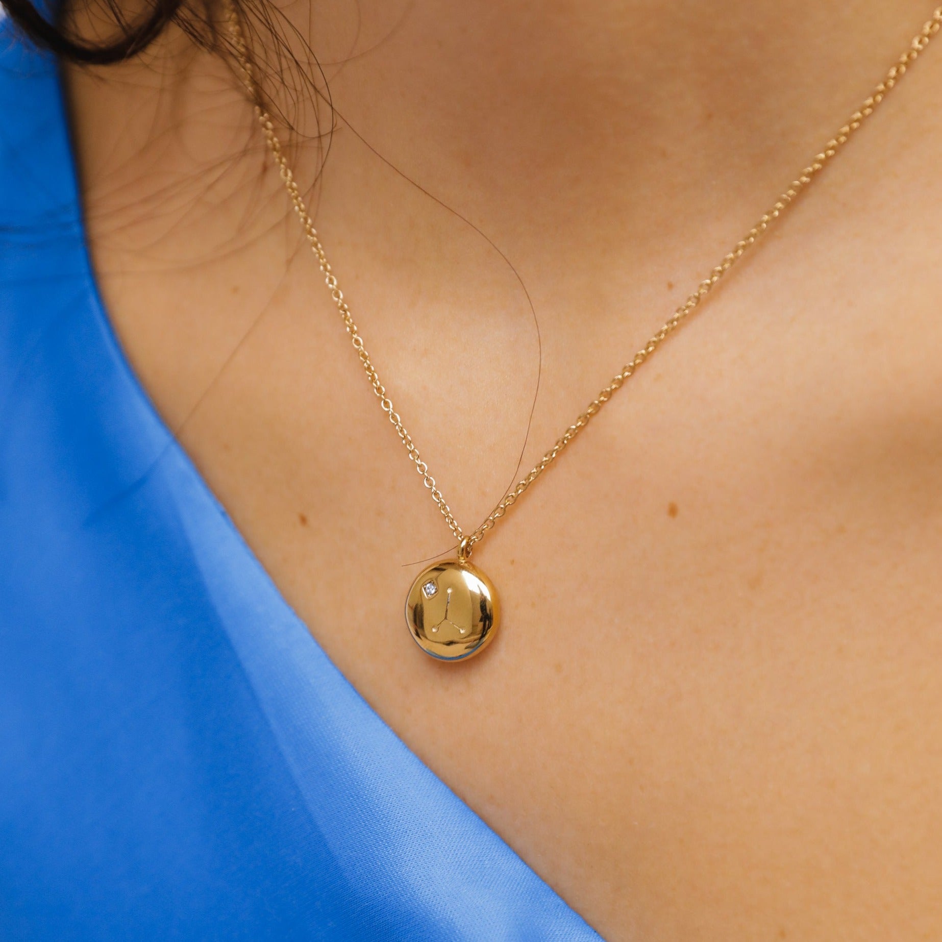 Cancer Constellation Necklace (6691561701489)