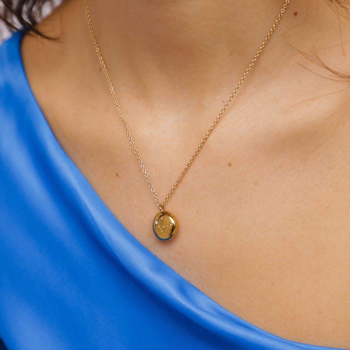 Capricorn Constellation Necklace (6691562422385)
