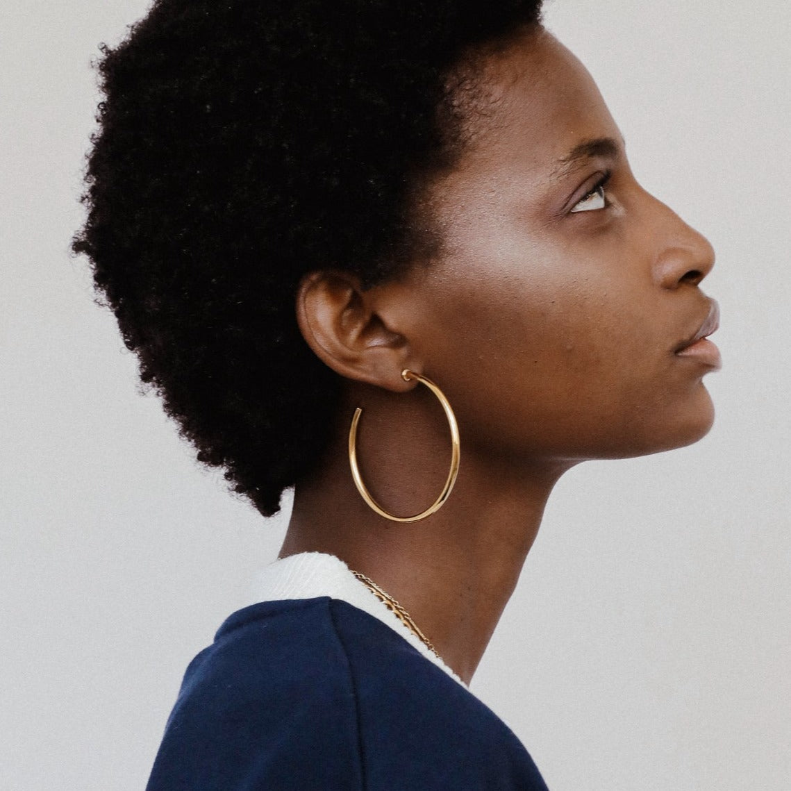 Kim Hoop Earrings (6644917305457)