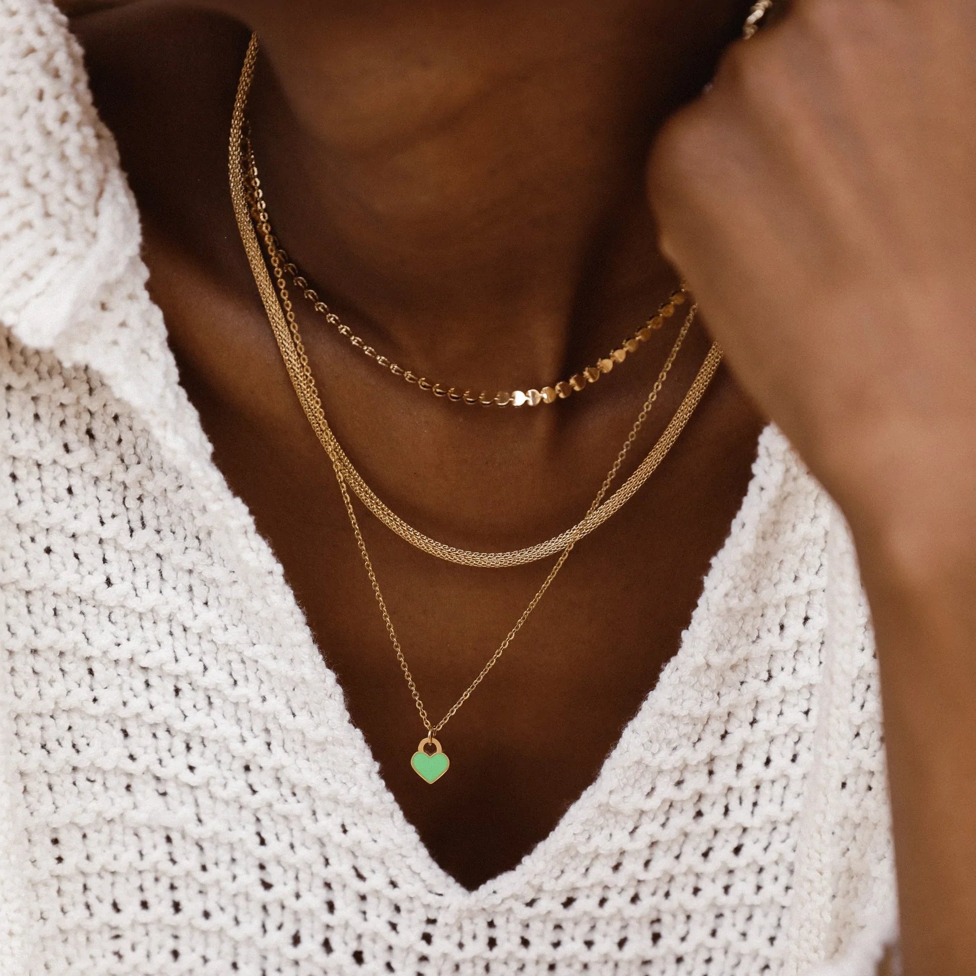 Heart Necklace  Hey Harper (6625734459505)