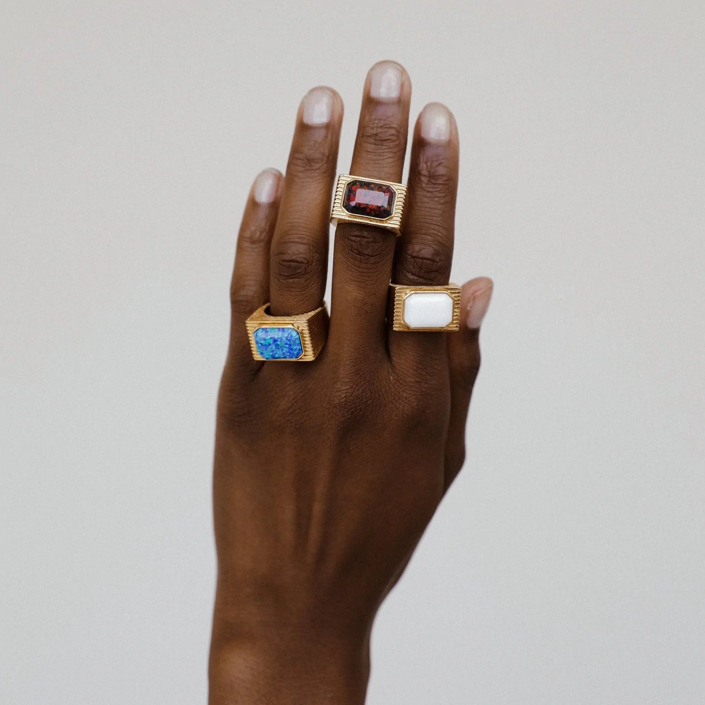 Cleo Black Ring  Hey Harper (6659130163313)