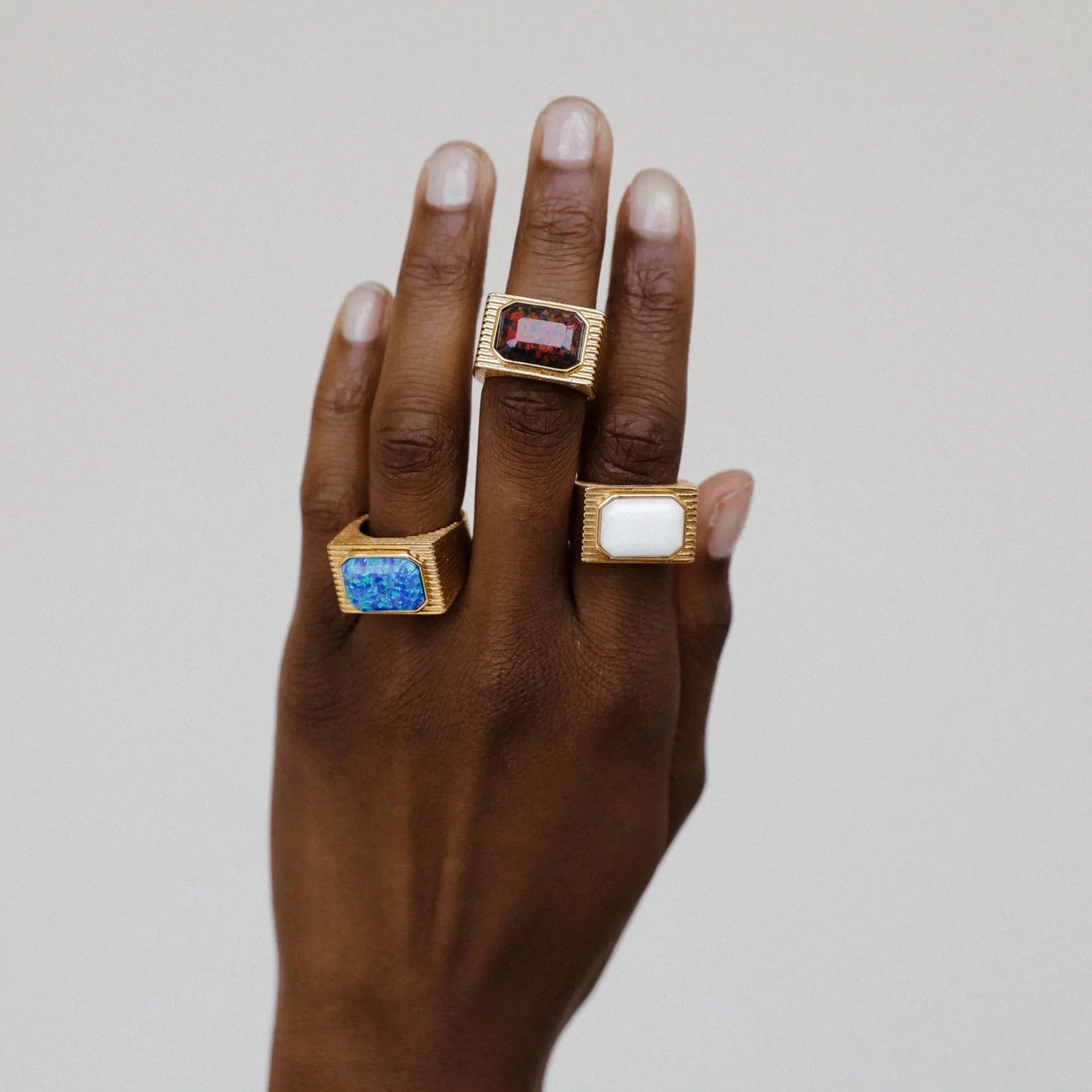Cleo White  Ring  Hey Harper (6649842958449)