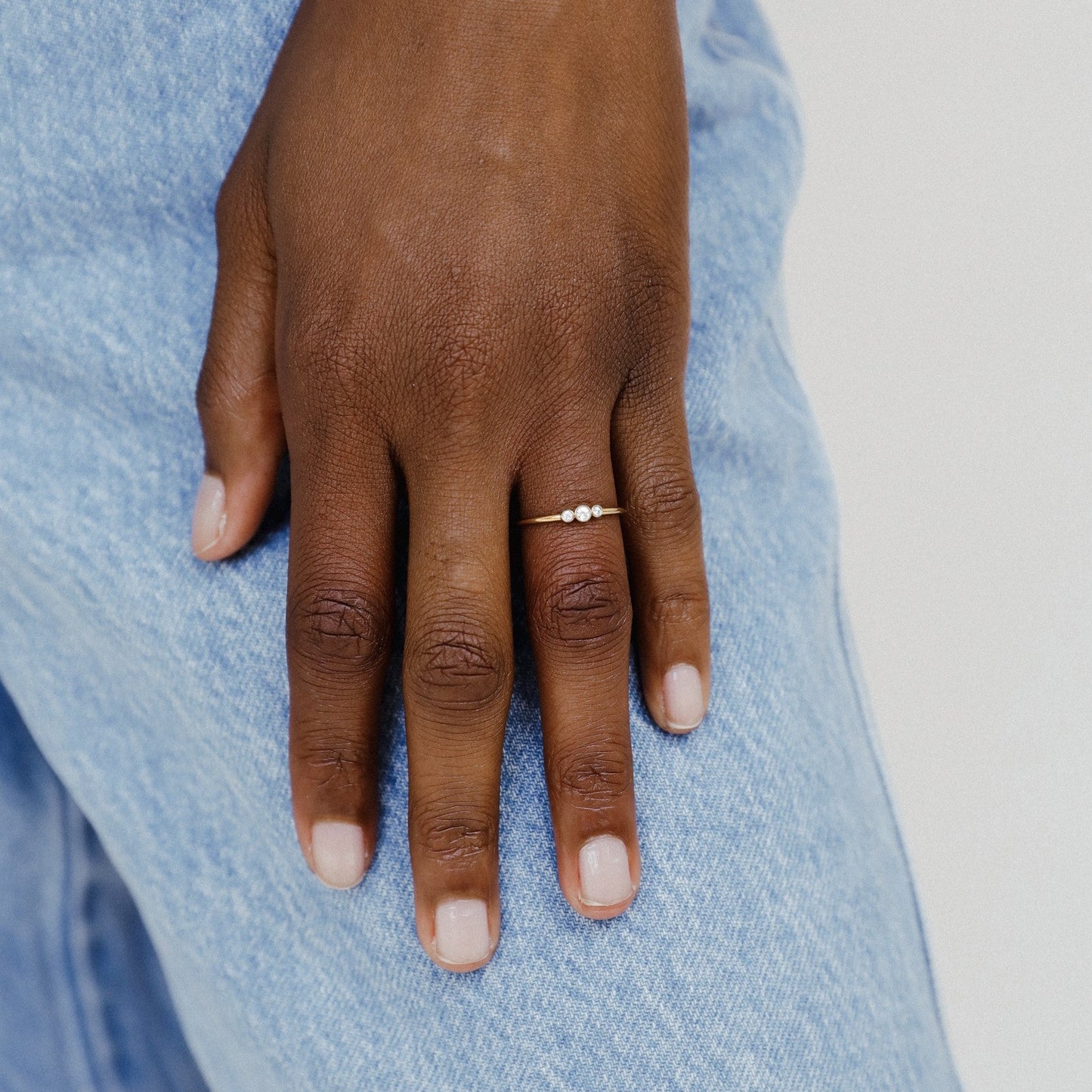 Violet Clear Ring  Hey Harper (4631499440241)