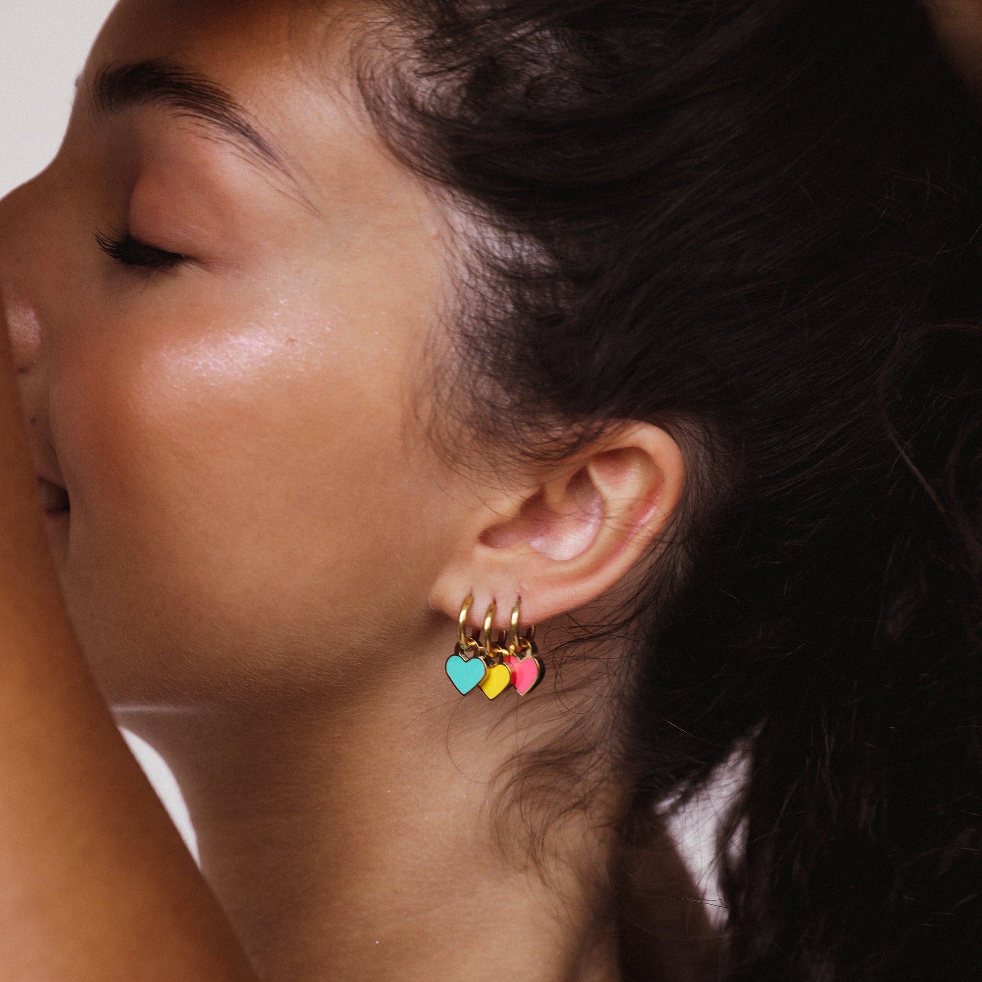 Iris Yellow Earrings  Hey Harper (6595129245809)