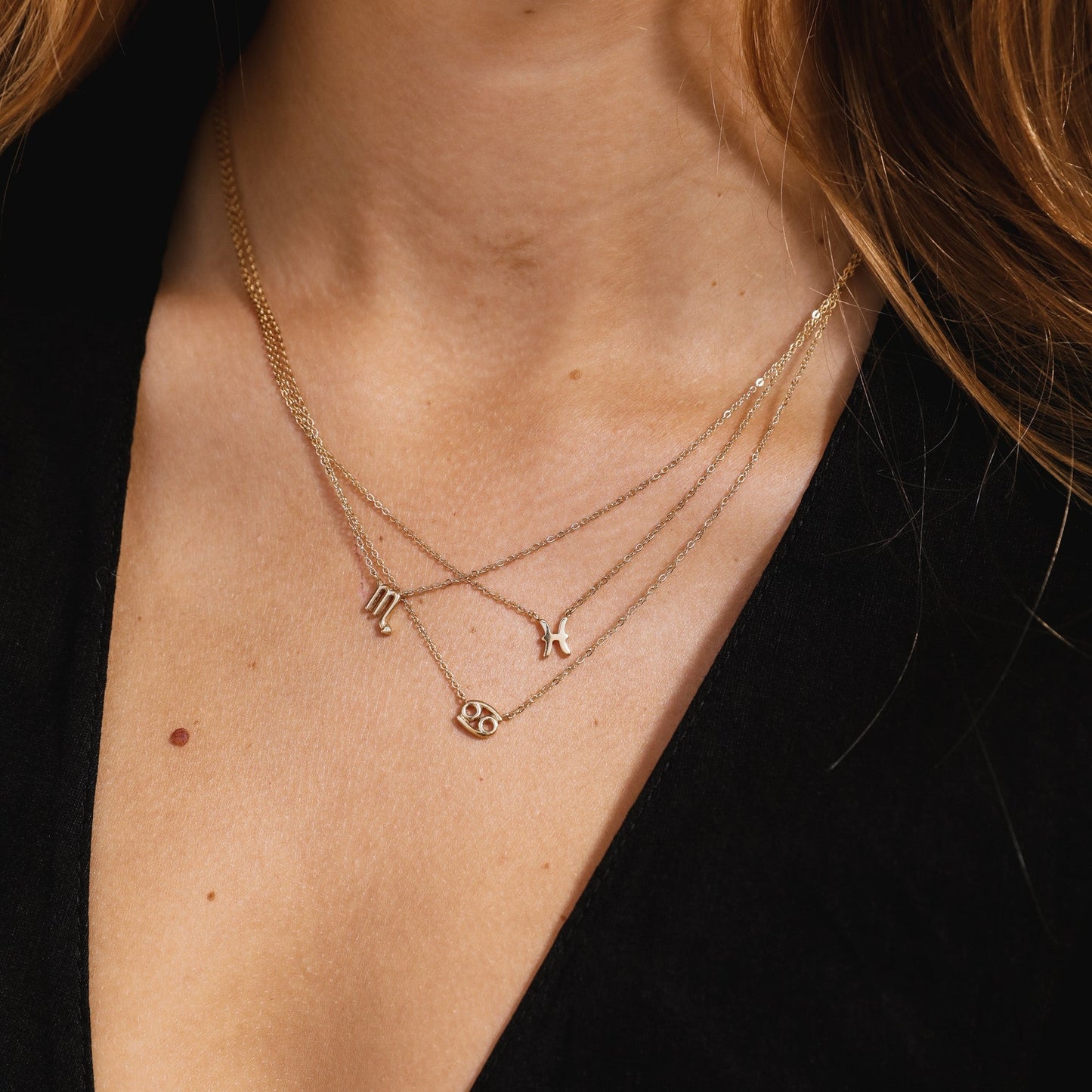 Cancer Zodiac Necklace  Hey Harper (6644268040305)