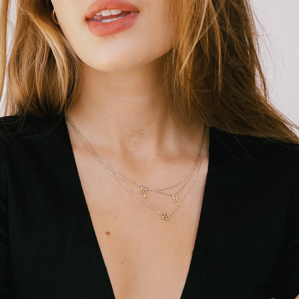 Cancer Zodiac Necklace  Hey Harper (6644268040305)