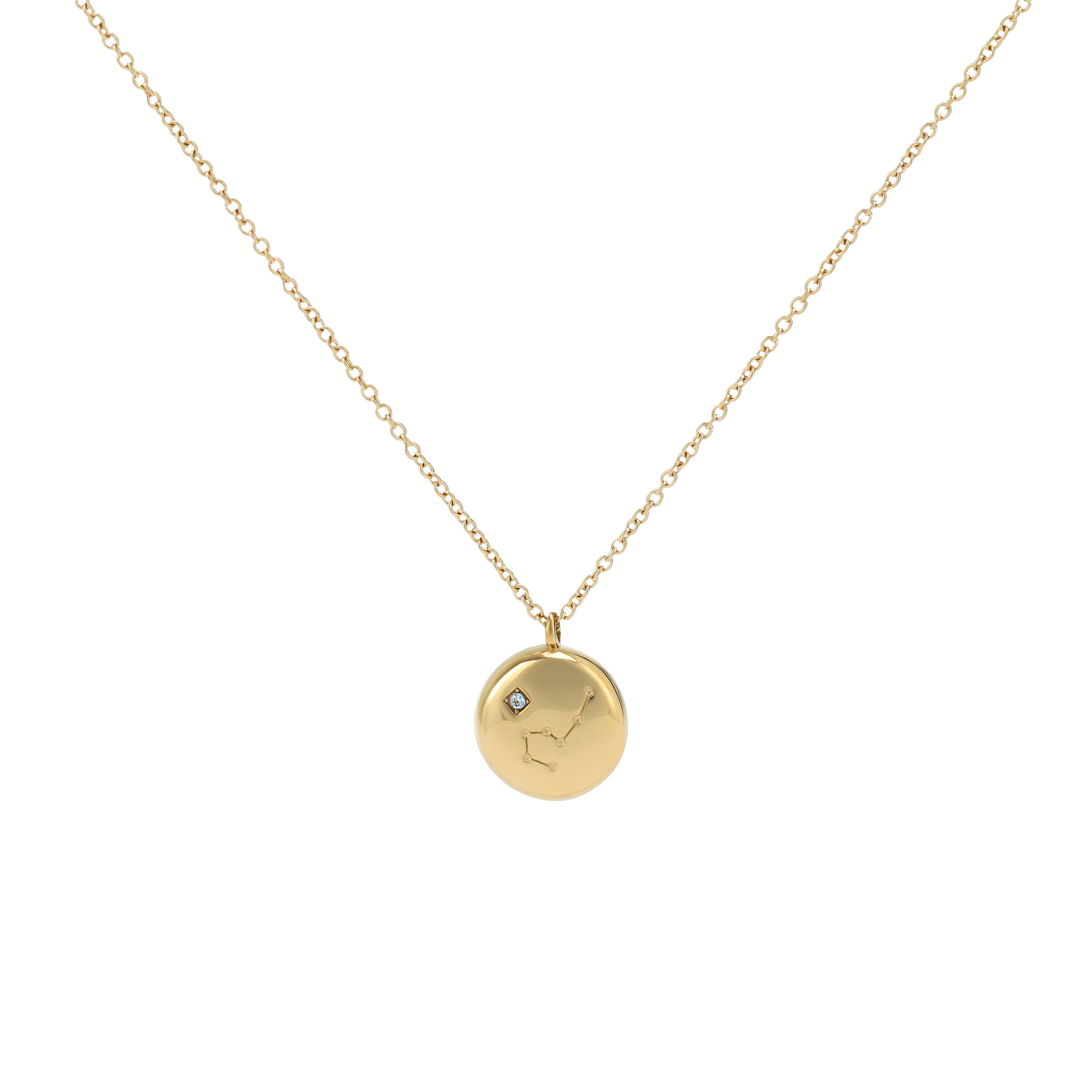Pisces Constellation Necklace (6691888791665)