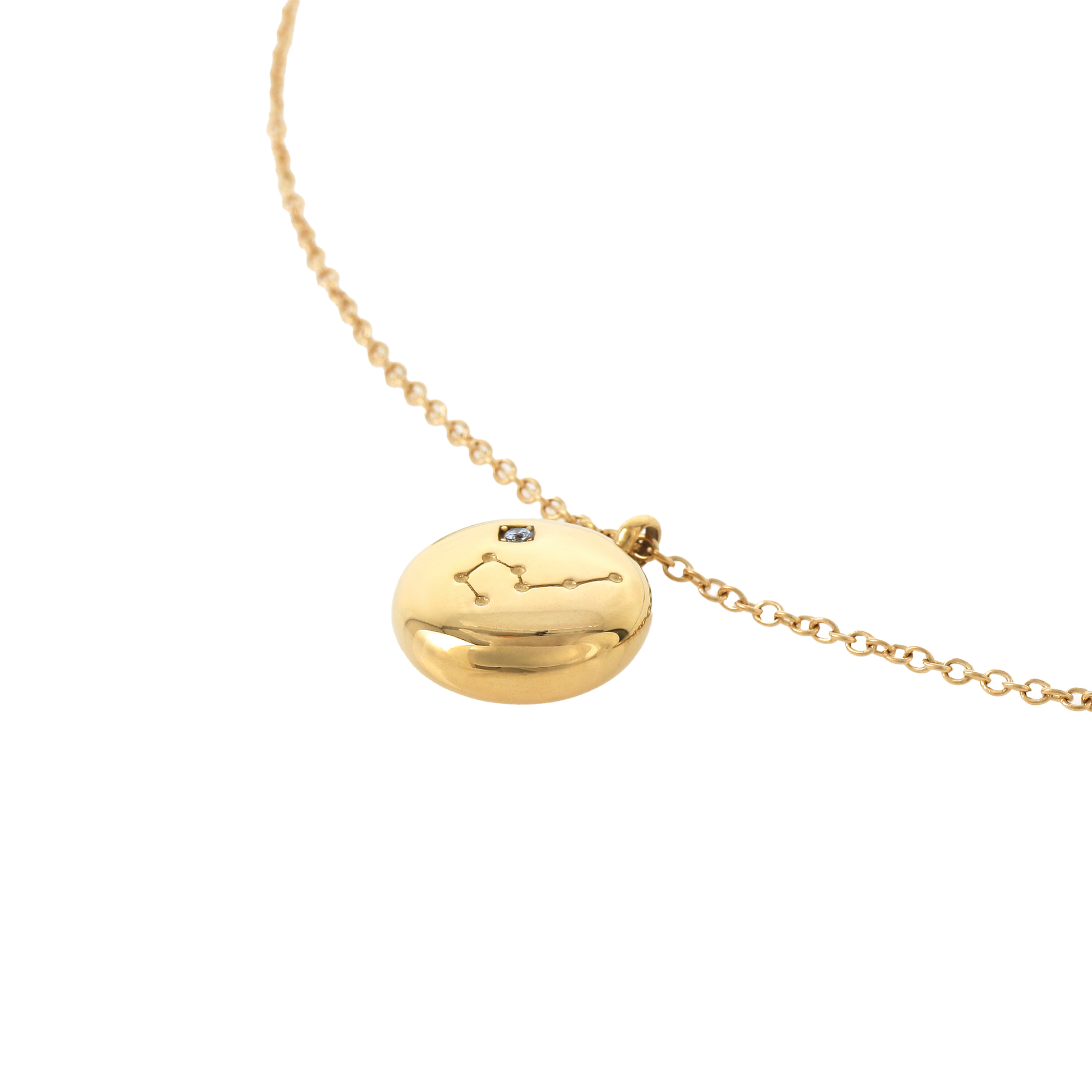 Pisces Constellation Necklace (6691888791665)