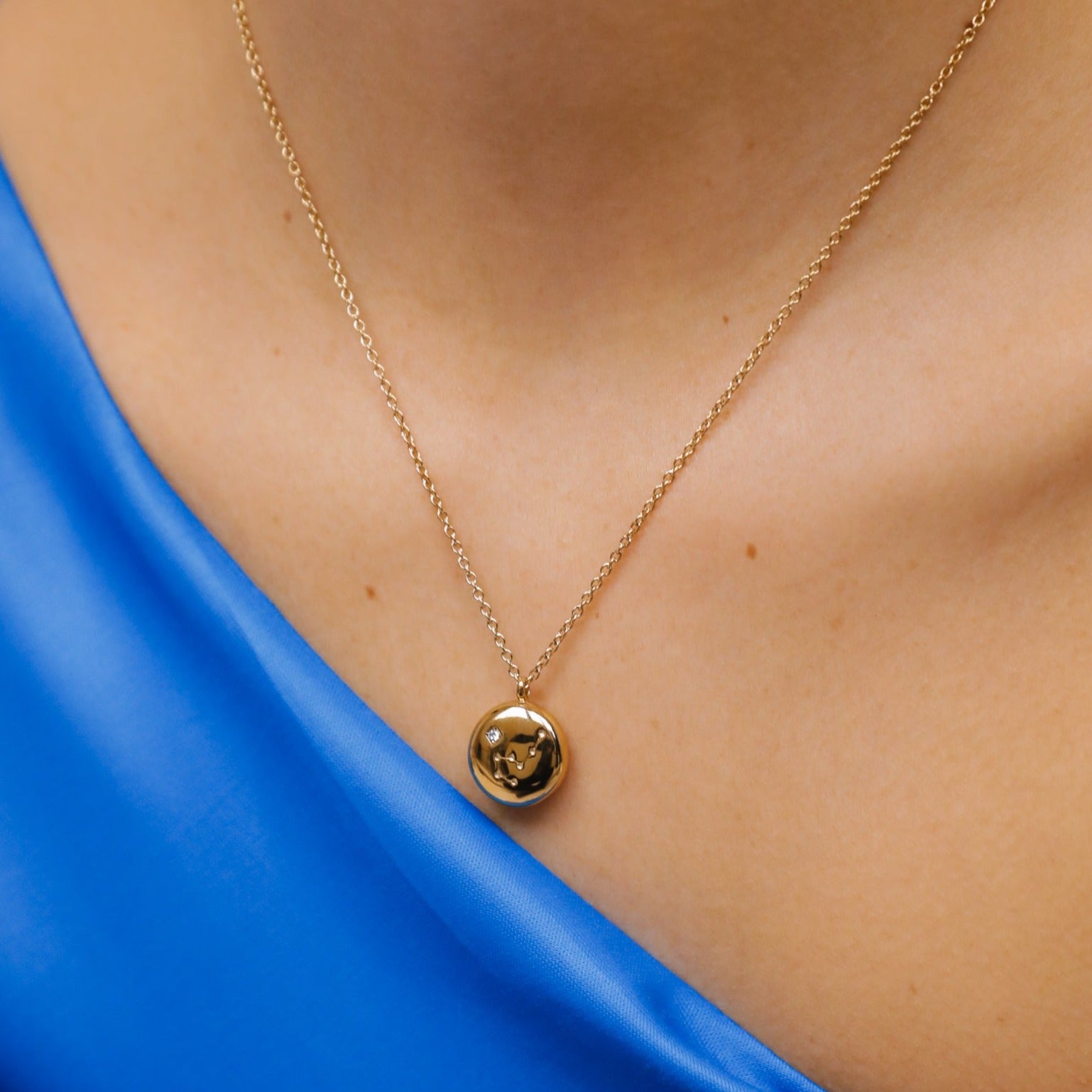 Pisces Constellation Necklace (6691888791665)