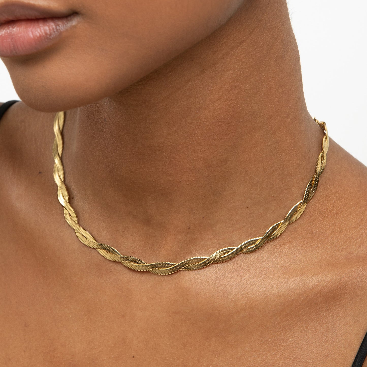 Braided Nassau Necklace (6658847932529)
