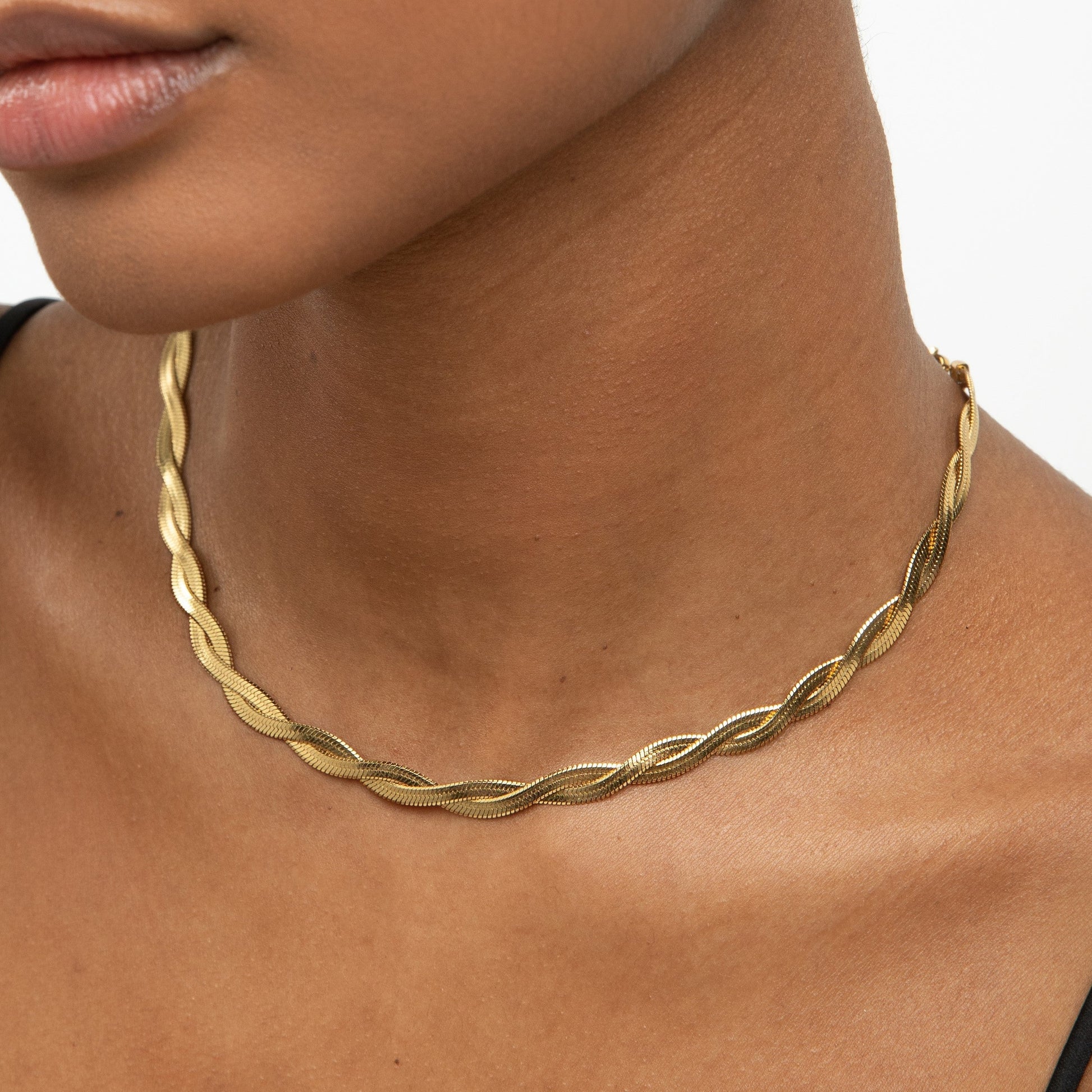 Braided Nassau Necklace (6658847932529)