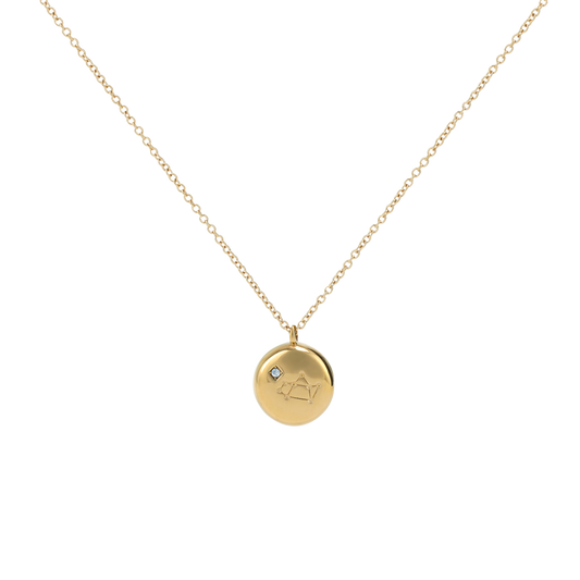 Sagittarius Constellation Necklace (6691892723825)