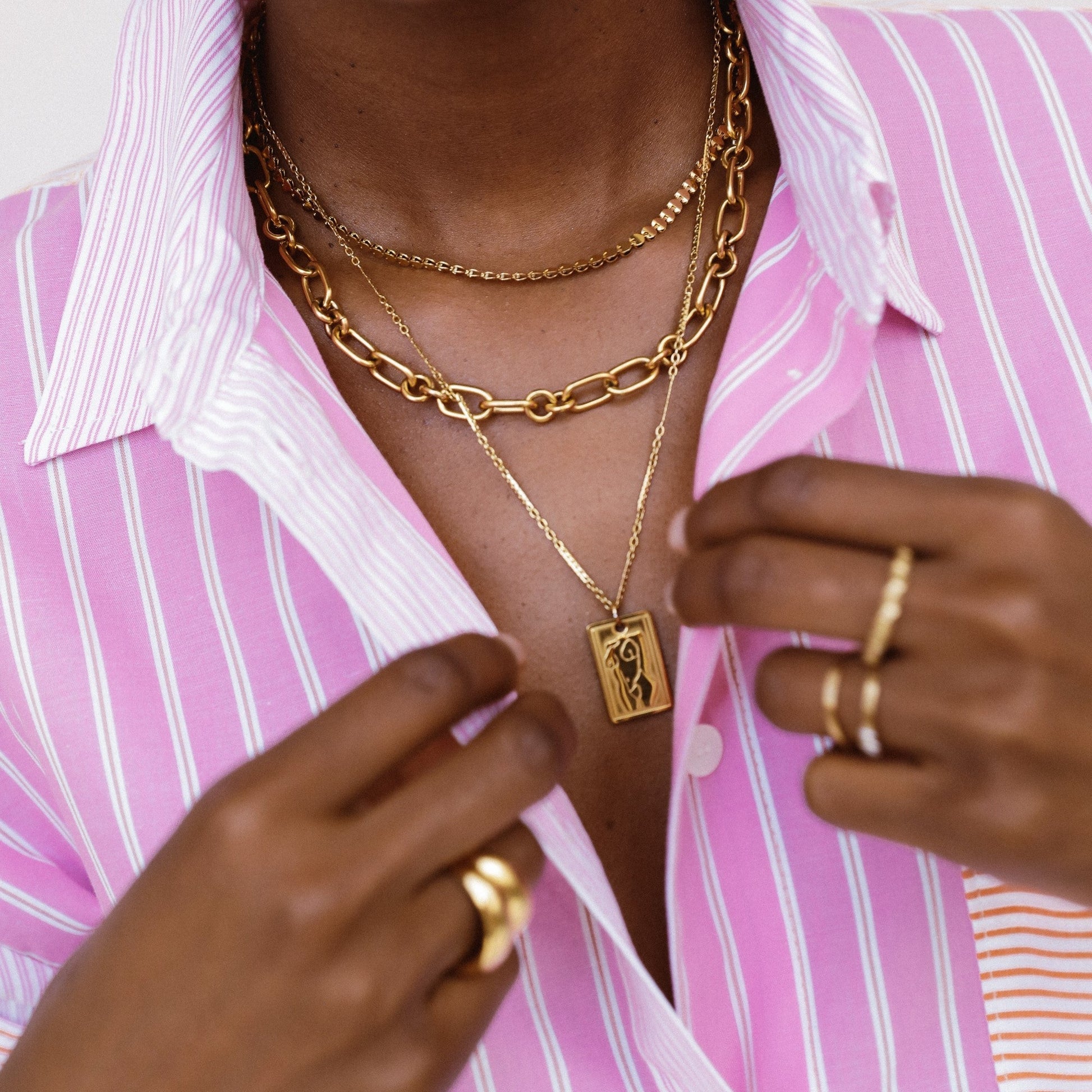 Monica Necklace  Hey Harper (6636433735793)