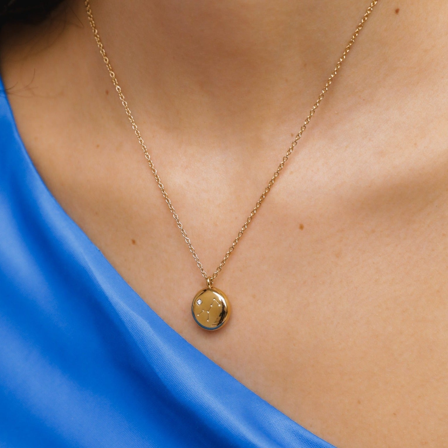 Virgo Constellation Necklace (6691899310193)