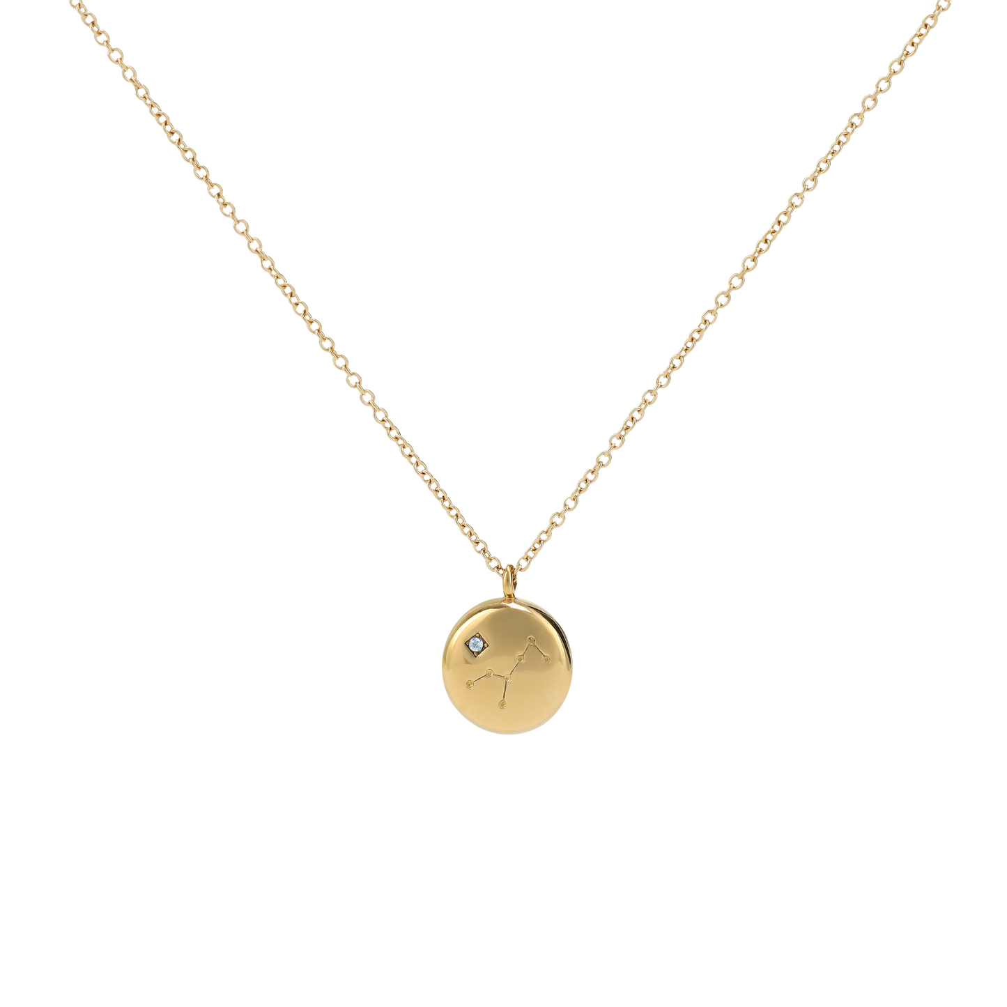 Virgo Constellation Necklace (6691899310193)