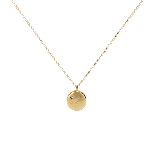 Virgo Constellation Necklace (6691899310193)